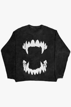 Gothic Portrait, Knitted Sweater Men, Oversized Sweater Women, Style Hip Hop, Sweater Oversize, Estilo Hip Hop, Loose Pullover, Sweater Men, Hip Hop Streetwear