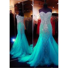 Spring Prom Dresses, Rhinestone Wedding Dress, Galaxy Wedding, Led Dress, Dream Dresses, Blue Wedding Dresses, Aso Ebi, Mermaid Evening Dresses