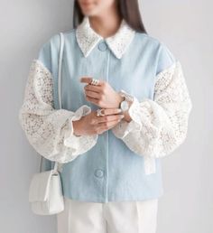 New Look Clothes, Detail Couture, Fashion Show Dresses, Blouse Casual Fashion, Mode Abaya, Fashion Top Outfits, Modest Dresses Casual, Trendy Fashion Tops