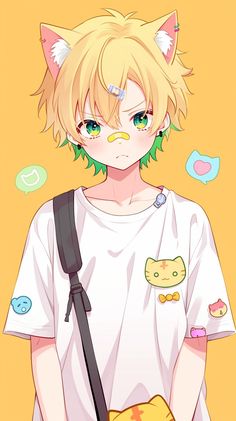 Catboys Anime, Anime Bebe, Hybrid Art, Anime Cupples, 1080p Anime Wallpaper, Whatsapp Wallpaper, Cat Boys