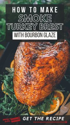 Master the art of smoking turkey breast! Juicy, tender, and packed with smoky flavor. Our foolproof method makes it easy! 💨🔥 #SmokedTurkey Smoked Turkey Bourbon Brine, Turkey Pellet Smoker, Beer Can Turkey In Smoker, Turkey In The Traeger, Easy Turkey Breast Brine, Smoked Turkey On Traeger, Smoked Turkey Breast Bone In Traeger, Pellet Smoker Turkey Recipes, Treager Smoker Turkey Breast