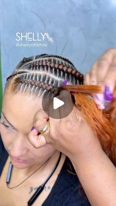 How To Cornrow Braid, Cornrows Ideas, Cornrows With Extensions, Braids Wigs & Hair Extensions, Side Cornrows, Braided Hair Tutorial, Side Braid Hairstyles, Fake Hair