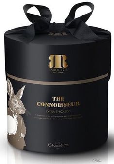 the connoisseur extra thick tea in a black gift box with a bow