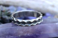 Sterling Silver Stacking Ring Sterling Silver Ring Band Silver Stacking Rings Sterling Silver Stackable Rings Sterling Silver Mens RingThis listing is for one sterling silver twist and ladder patterned stacking band. This thick sterling silver band features a beautiful and deeply engraved funky pattern that is elegant and bohemian at once. Wear it alone or with other stacking rings. I love wearing my stacking set on my thumb to compliment other beautiful rings on my other fingers. The combinatio Silver Stackable Jewelry, Silver Stackable Rings, Silver Labrador, Affordable Rings, Silver Mens Ring, Silver Ring Band, Stackable Rings Silver, Rings Sterling Silver, Sterling Silver Stacking Rings