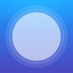 an image of a white circle on a blue background with space in the middle for text