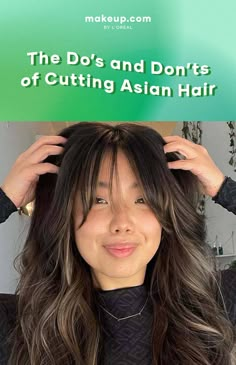 How to Cut Asian Hair Long Haircut For Thick Hair Asian, Haircut Asian Long Hair, Asian Collarbone Hair, Asian Long Layered Haircuts, Butterfly Haircut Asian Hair, Asian Hair Transformation, Asian Haircut For Thinning Hair, Asian Haircut Thick Hair, How To Style Asian Hair