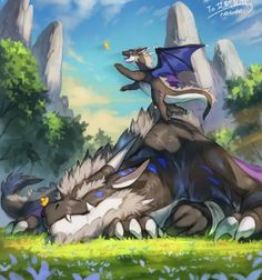 Fantasy Dragon, Twitter, Art