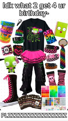 Kandi Outfits, Scene Outfit Ideas, Scene Queen Outfit, Scene Shirts, Scene Kid Outfits, Core Outfits, Scene Style