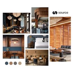 a collage of photos showing different types of furniture