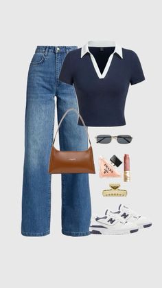 #outfitoftheday #outfitgoals #outfitidea #outfits #outfitindia #outfitidea Neat Casual Outfits, Mode Tips, University Outfit, Casual College Outfits, Quick Outfits