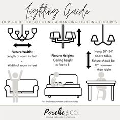 the lighting guide for living room furniture