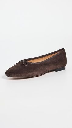 Madewell Francine Suede Ballet Flats | Shopbop Classic Suede Leather Shoes With Cushioned Footbed, Suede Leather Shoes With Slip-on Fit And Leather Footbed, Suede Leather Shoes With Cushioned Footbed, Suede Leather Shoes With Cushioned Footbed And Flat Heel, Slip-on Suede Flat Leather Shoes, Slip-on Flat Suede Leather Shoes, Suede Leather Shoes With Cushioned Footbed And Almond Toe, Flat Suede Leather Shoes With Rubber Sole, Brown Ballet Flats