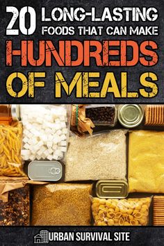 In this article, we'll examine 20 main survival pantry staples and explore some of the many meals you can make with them. Prepper Food, Preppers Pantry