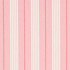 Farmhouse Upholstery Fabric, Book Essentials, Schumacher Fabric, Updated Traditional, Red Decor, Stripe Fabric, Pattern Inspiration, Striped Fabrics, Red Fabric