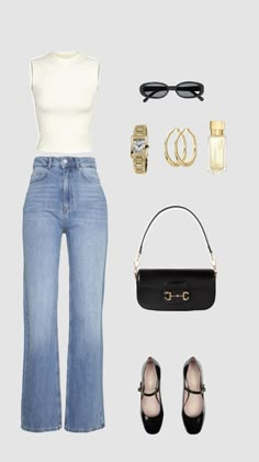 Looks Pinterest, Paris Outfits, Kaia Gerber, Belem, Church Outfits, Baggy Pants, Looks Chic