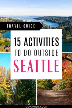 14 lesser-known outdoor activities in Seattle, ideal for those seeking unique experiences beyond the city's famous attractions. Seattle Vacation Ideas, Where To Stay In Seattle, What To Do In Seattle, Seattle In Spring, Seattle Hiking, Seattle Shopping, Travel Seattle, Seattle Weekend, Seattle Christmas