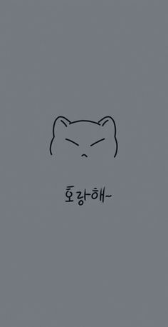 an image of a bear with the words in korean on it's back ground