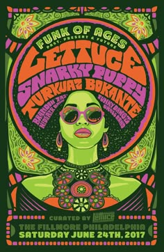 an image of a poster for the funky age reggae festival in san francisco, california