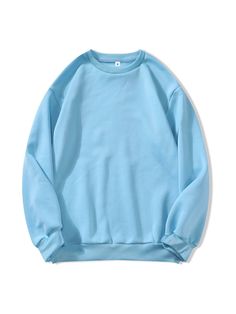 Solid Hoodie, Sweatshirts Men, Hoodies Pullover, Women Hoodies, Blue Sweatshirt, Solid Tops, Casual Streetwear, Casual Sweatshirt