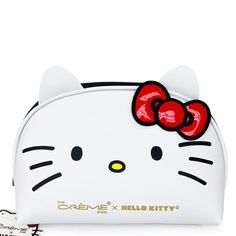 Hello Kitty Dome Makeup Bag (1 unit) Leather Makeup Pouch, Hello Kitty Makeup Bag, Hello Kitty Shop, Kitty Makeup, Green Bay Packers Shirts, Creme Shop, Hello Kitty Makeup, Hair Care Tools, Kitty Stuff