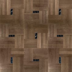 an image of a wood floor pattern that looks like it is made out of tiles