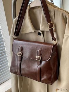 Vintage Crossbody Bag, Drawstring Bucket Bag, Fancy Bags, Coffee Brown, Moda Vintage, Mode Inspo, Brown Bags, Womens Crossbody Bag