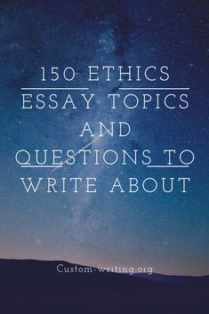 https://custom-writing.org/blog/ethics-essay-topics-and-questions-to-write-about 😘 feminist research paper topics, essay prompt, essays for college scholarships ✍️ #collegeessay #causeandeffectsaywriting #persuasiveessays Questions To Write About, Expository Essay, Best Essay Writing Service, Critical Essay, Writing Topics, Science Topics, Persuasive Essays, Essay Writer