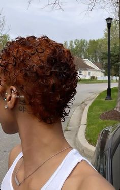 Different Short Haircuts, Big Chop Natural Hair, Finger Waves Short Hair, Short Dyed Hair, Short Natural Curly Hair, Natural Hair Short Cuts, Short Hair Black, Cute Short Haircuts, Short Hair Pixie Cuts