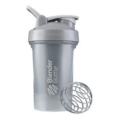 blender bottle with stainless steel shaker attachment