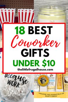 Cheap Gifts For Coworkers, Diy Christmas Gifts For Coworkers, Office Christmas Gifts, Employee Christmas Gifts, Budget Christmas, Affordable Christmas Gifts, Inexpensive Christmas Gifts, Coworker Gifts, Coworkers Christmas