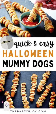 an easy recipe for quick and easy halloween party food