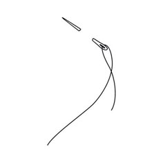 a single line drawing of a kite flying in the sky with it's tail extended