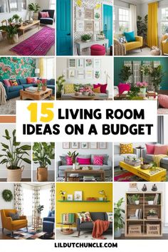 living room ideas on a budget that are easy to do and cheap for small spaces