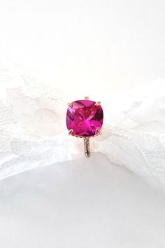 Pink Birthstone Jewelry Gift, Valentine's Day Pink Ruby Ring, Pink 14k Gold Ring Jewelry, Rose Gold Pink Sapphire Wedding Jewelry, Rose Gold Pink Sapphire Birthstone Promise Ring, Pink Fine Jewelry Birthstone Ring For Formal Occasions, Pink Sapphire Ring Jewelry, Rose Gold Pink Sapphire Jewelry For Wedding, Rose Gold Jewelry With Pink Sapphire Gemstone