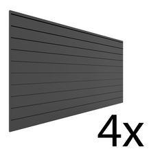 the 4x4 paneled board is shown in black and has four different widths