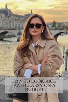 Elegant City Outfit, Wealthy Woman Aesthetic, Look Rich And Classy, No Trust, Rich And Classy, Wealthy Woman, Classy Outfit Ideas, Look Rich, How To Look Expensive