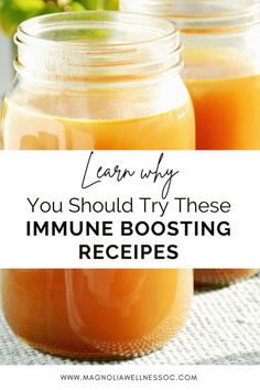 Are you looking for easy recipes to help boost your immune system? Learn why you should try these 4 healthy immune boosting recipes. Recipes include: Homemade Elderberry Syrup, Easy Bone Broth, Grilled Pear + Ghee, and a Warming Root Veggie recipe. Great easy recipes that everyone will love! Foods To Boost Immune System, Easy Bone Broth, Homemade Elderberry Syrup