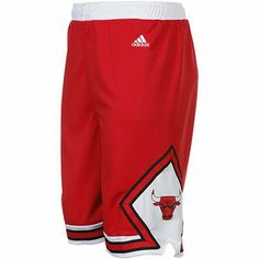 adidas Chicago Bulls Youth Basketball Replica Shorts - Red Want:2 Chicago Bulls Shorts, Youth Basketball, Nba Chicago Bulls, Nba Store, Nba Players, Favorite Team, Sport Fitness, Nba