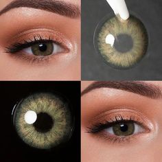 Fresh Look Contacts Lenses, Color Eye Contacts, Green Eye Contacts, Coloured Contacts, Natural Contact Lenses, Eye Lens Colour, Best Colored Contacts, Green Contacts Lenses, Green Colored Contacts