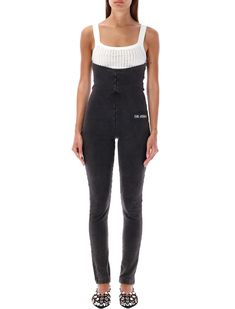 615 THE ATTICO HIGH WAIST LEGGINGS The Attico, High Waist Leggings, Fade To Black, Short Leggings, Black Bottoms, Embellished Dress, Black Skinnies, Denim Top, High Waisted Leggings