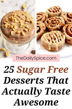 desserts that actually taste awesome are the only thing you need to try out this sugar free dessert