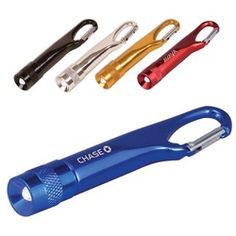 $1.89 each / 150 piece minimum, price includes a one-color imprint. Promotional Products Advertising Specialties Promo Items Tradeshow GiveAways Corporate Gifts - Mini Metal Carabiner Flashlight - FL119 - <a href="http://www.InstantPromo.com" rel="nofollow" target="_blank">www.InstantPromo.com</a> - 888-259-9668 Promotional Items Marketing, Tradeshow Giveaways, Corporate Giveaways, Swag Ideas, Succulent Wedding Favors, Trade Show Giveaways, Inspiration For Women, Promotional Giveaways