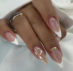 Work Nails, Her Nails, Acrylic Nails Coffin Short, Oval Nails, Bridal Nails, Classy Nails, Pretty Acrylic Nails, Chic Nails, Fancy Nails