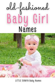 old-fashioned Baby girl names with vintage touch. Vintage names that you don't hear any more. Out dated baby names for girls Romantic Girl Names