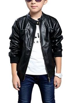 30 Best Grease Costumes - DIY Grease Costumes for Halloween Shaded Dress, Boys Fashion Dress, Boys Leather Jacket, Boys Fashion, Cute Jackets, Kids Outerwear, Collar Designs, Faux Leather Jackets