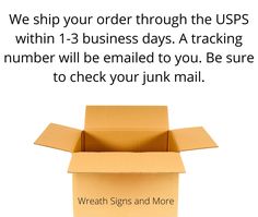 we ship your order through the upss within 1 - 3 business days a tracking number will be emailed to you, be sure to check your junk mail