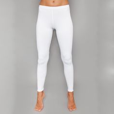 Designer Activewear.Designed and made in Miami.DESCRIPTIONUV Leggings - light solid white legging (SPF 40+ inherent in this finely knit fabric). Intended to be worn underneath any sort of choice.DETAILS & FITAthletic fit, tapered to the body.FABRIC & CARE88% Nylon / 12% SpandexSPF 40+ inherent in fabricMachine wash cold, do not bleach, tumble dry low, cool iron, do not dry clean. White Compression Activewear For Pilates, White Compressive Yoga Pants For Pilates, White Athleisure Tights For Workout, Compressive White Athleisure Bottoms, Compressive White Yoga Pants Athleisure, Compressive White Yoga Pants, Athleisure Style, White Compressive Athleisure Bottoms, White Compressive Athleisure Yoga Pants, White Compressive Yoga Pants For Athleisure