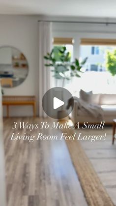 the living room is clean and ready to be used as a large space for entertaining