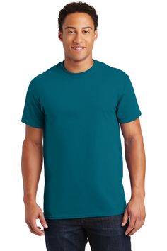 Adult Ultra Cotton® 6 oz. T-Shirt - GALAPAGOS BLUE - S | Gildan Adult Ultra Cotton T-Shirt in blue Size Small 2000, 0 Wholesale T Shirts, Red Kap, Blank T Shirts, Work Wear Women, Zip Sweatshirt, Brooks Brothers, Cotton T Shirt, Vest Jacket, Womens Bottoms