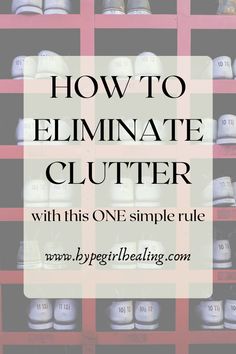 How To Eliminate Clutter Work Spaces, Organize Declutter, Simple Rules